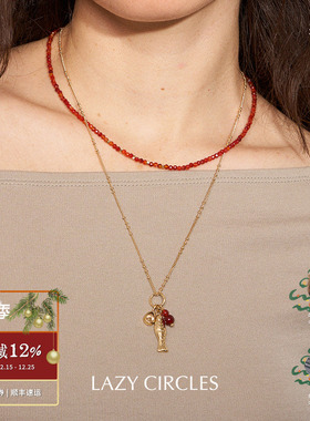 年年有鱼套组项链锁骨链