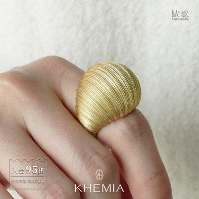 KHEMIA 拱圆Arcade戒指 原创设计师高级质感 默叙