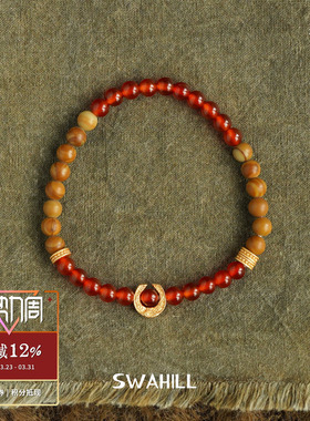 SWAHILL斯瓦山丘马蹄木珠手串