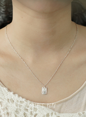 SALEEPEPE纯银天使吊坠项链