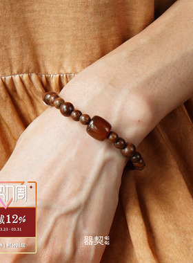 QIQI器契游乐黑檀乌金手串