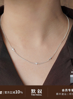 SALE E PEPE胡椒盐 纯银心跳项链 原创小众设计师锁骨链礼物 默叙