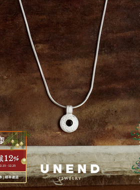UNEND止续循纹Kora小号项链