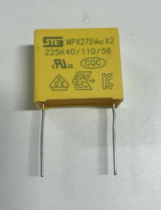 ste松田安规x2电容器 275v225k 2.2uf p22.5mm 抗干扰电容器