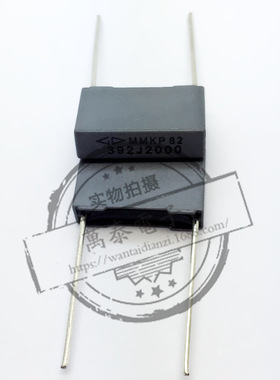 法拉MMKP82校正电容2000V392J 0.0039UF  P15MM方块电容器