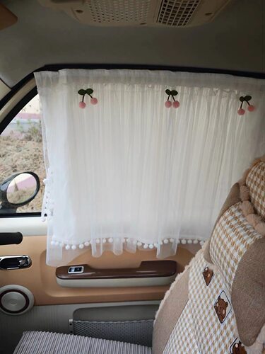 滑轨推拉车帘汽车三轮四轮电动车遮阳帘车窗防晒侧窗宝宝车窗帘