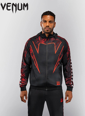 VENUM毒液 20th Anniversary20周年男士运动外套连帽格斗长袖训练