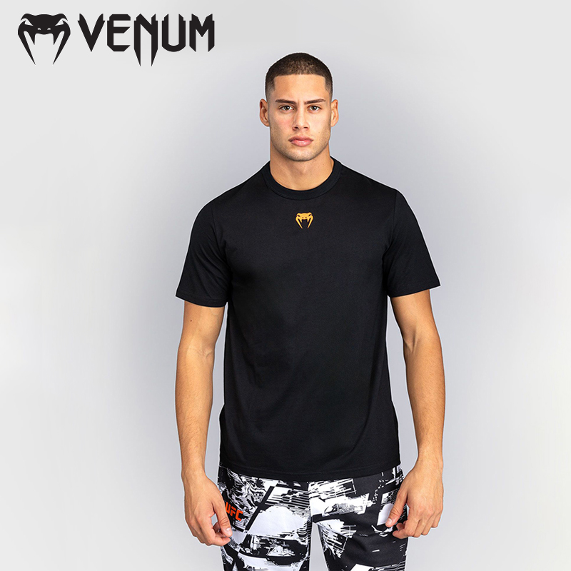 VENUM毒液 UFC Zenith格斗周短袖圆领棉运动健身T恤简约休闲上衣
