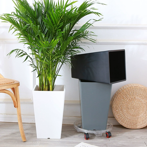 Очень большой квадратный цветочный горшок, высокие сапоги, европейский стиль, увеличенная толщина