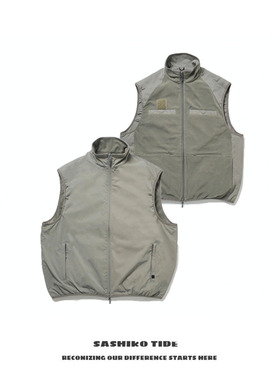 23AW 非DW PIER39 日系户外机能工装风保暖双面穿立领马甲外套