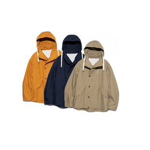 23AW 户外机能防水军事风连帽外套冲锋衣 日系cityboy