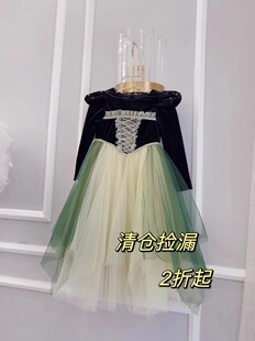 子套装 百搭裤 捡漏清仓秋冬女童洋气连衣裙公主裙宝宝上衣短裤 特价