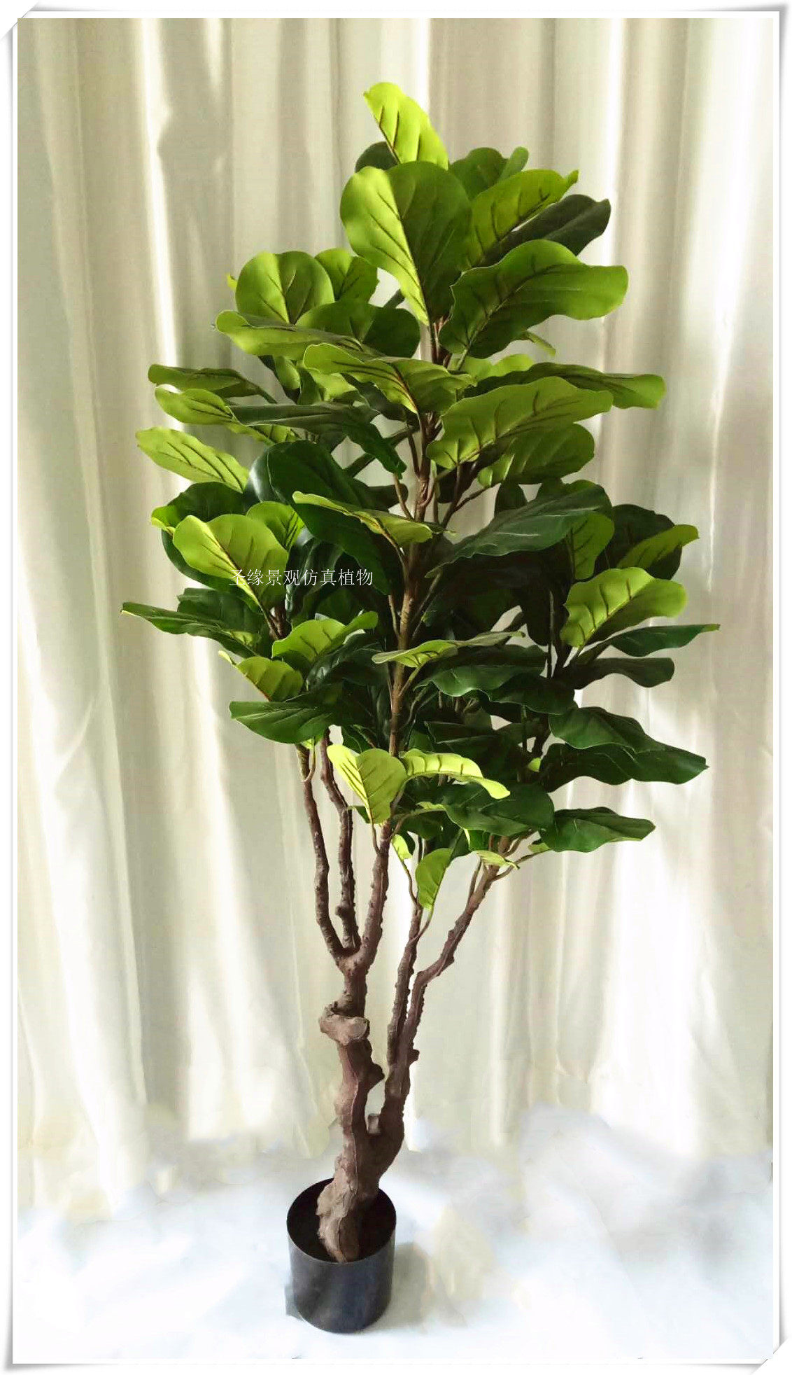 仿真树琴叶榕室内假树落地装饰人造树仿真绿植仿真树大型树盆景