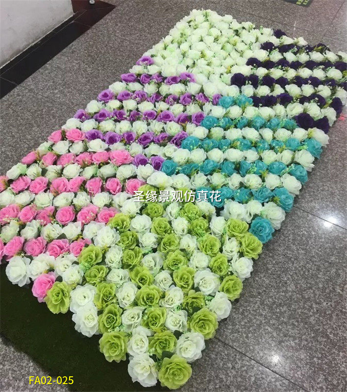 花墙装饰玫瑰花墙白色红色粉色花墙婚庆背景墙装饰花墙花艺摄影