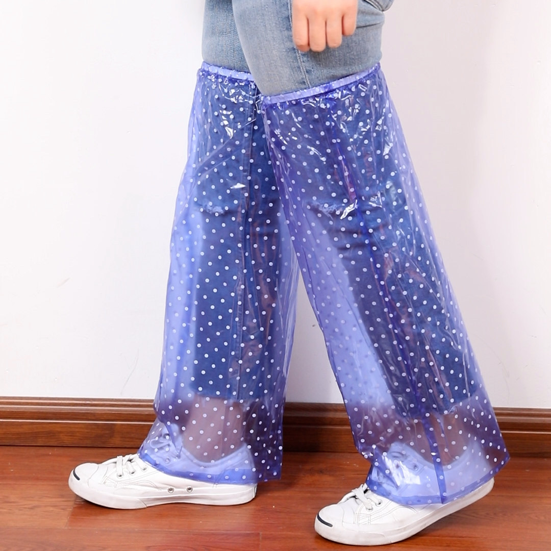 成人防水裤套防晨露护腿裤袖套