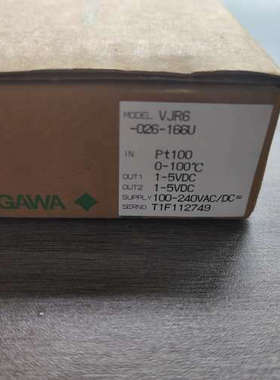 横河VJR6变送器RTD双输YOKOGAWAV