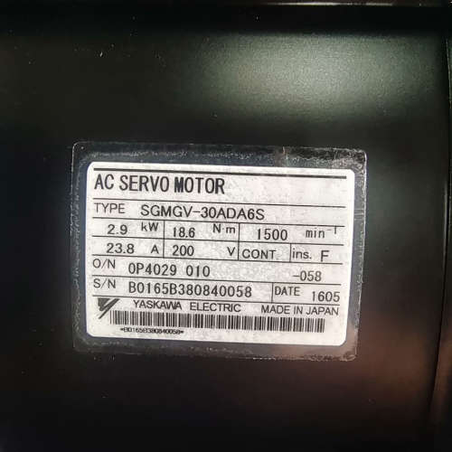 #机电机械五金 SGMGV-30ADA6S安川伺服电机，