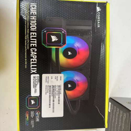 海盗船iCUE H100i ELITE CAPELLIX水冷