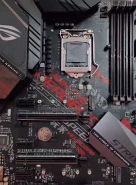 华硕Z390-H+GAMING主板1151针+支持八