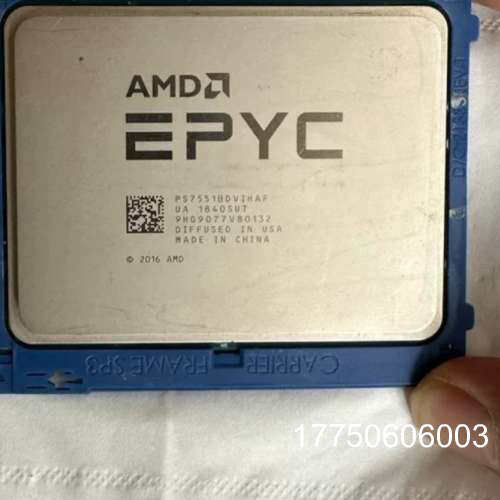 AMD+EPYC霄龙+7551+无锁+正式版CPU处理器。1