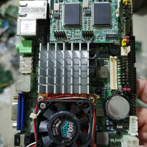 台湾肯懋 LS-372 工控主板 工业设备机主板 带内存 风