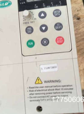 科润ACD320-0.75KW变频器一台，坏了一个底角，功能