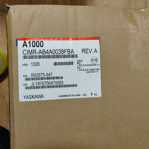 安川A1000变频器，CIMR-AB4A0038FBA，