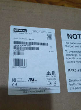 6EP4134-0GB00-0AY0进口电池模块4