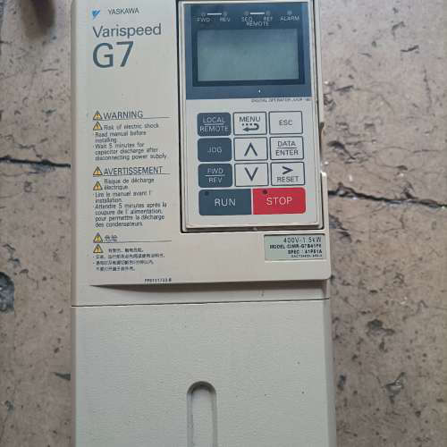 安川变频器G7 CIMR-G7B41P5 1.5KW 380