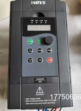 英捷撕变频器Y500-Y0040G3  4KW的，功能测