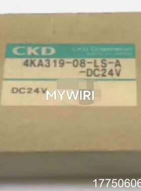 CKD 4KA319-08-LS-A-DC24V 电磁阀 全