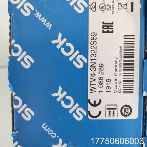德国西克WTV4-3N1322S89SICK光电传感器 库存
