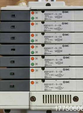 SMC电磁阀SQ2331Y-5-C6，有3个