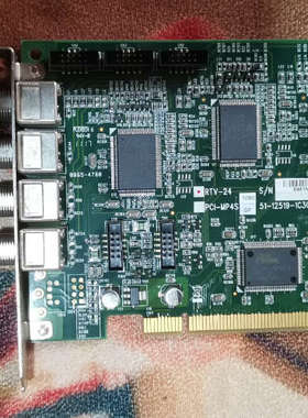 凌华RTV-24图像采集卡，51-12519-1C30 成色