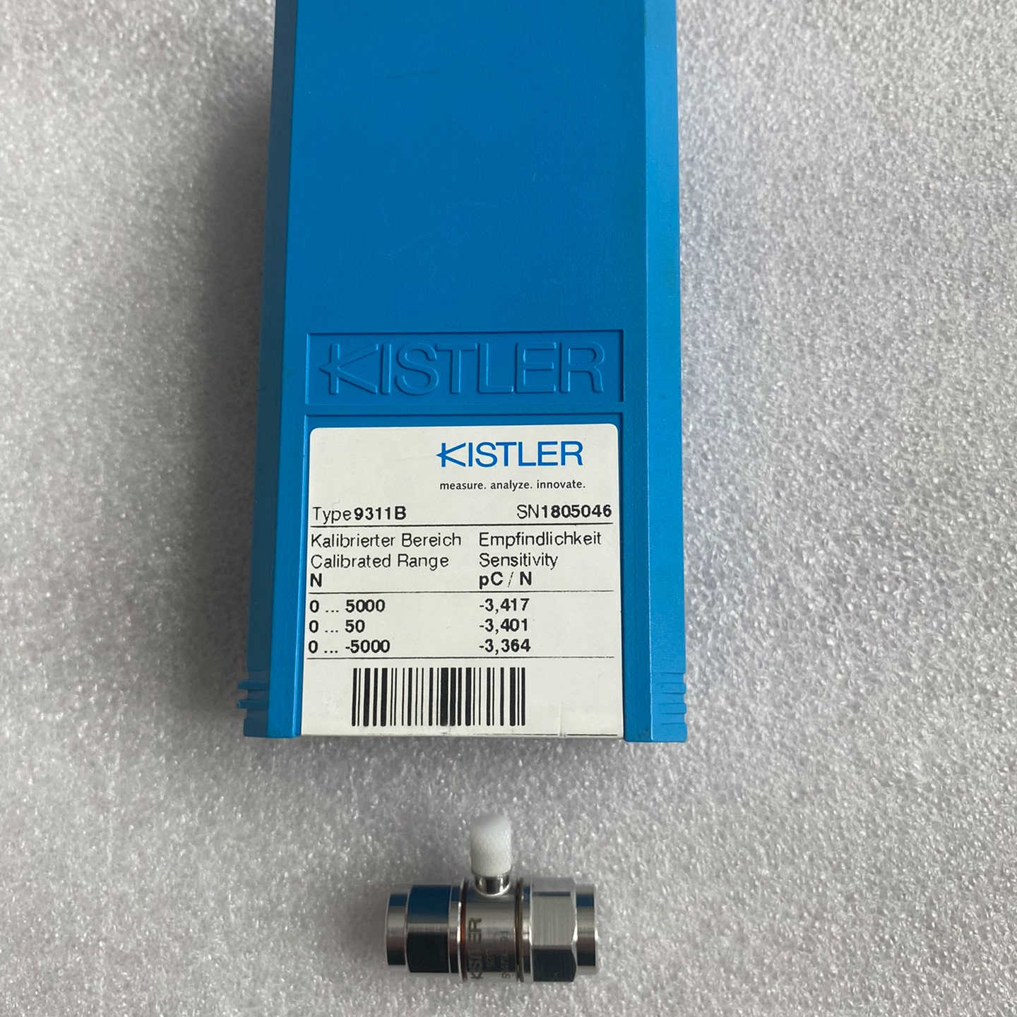 KISTLER奇石乐压力传感器 9311B 9331B