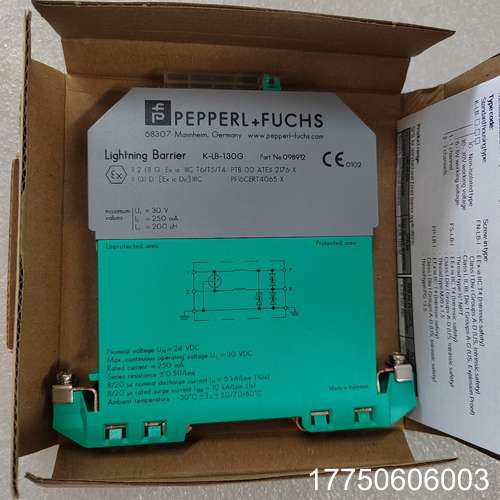 098912P+F倍加福浪涌保护器K-LB-1