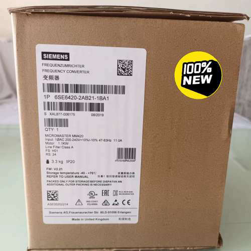 6SE6420-2AB21-1BA1MM420变频