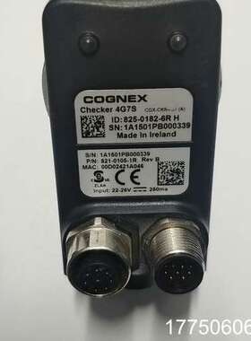 康耐视4G7视觉传感器 另有同型号的4G7C，4G7S视觉传