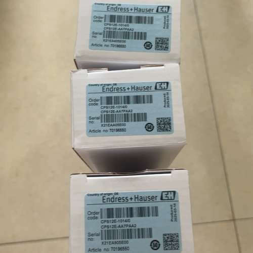 E+H ORP电极，新款CPS12E-AA7PAA2，少量到