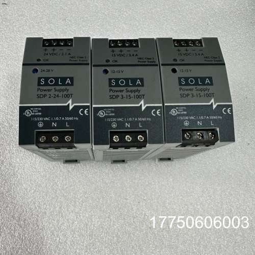SOLA开关电源 SDP3-15-100T 实图 功能