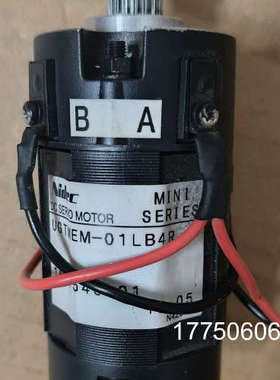 Nidec直流马达UGTMEM - 01LB4R直流伺服马达