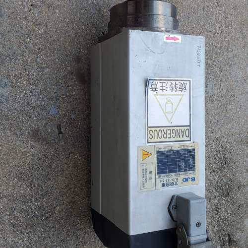380v风冷雕刻机主轴 北京精雕。6kw 18000转