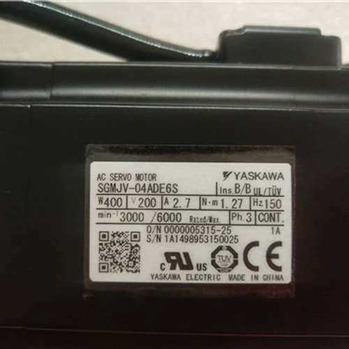 安川伺服电机 SGMJV-01ADE6S/02ADE6S/0