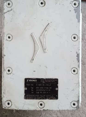 德国KRONES克朗斯铝壳减速机，速比1/17.66一台，拆