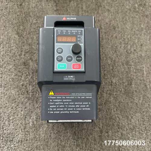 阿尔法变频器 ALPHA6000M-S21R5GB，1.5k