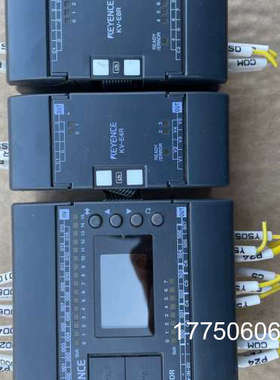 基恩士PLC控制模块，型号:KV-24DR,KV-E4R,K