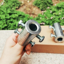 搅拌机联轴器铸铁 不锈钢行星摆线针轮减速机螺丝卡套加药连接件