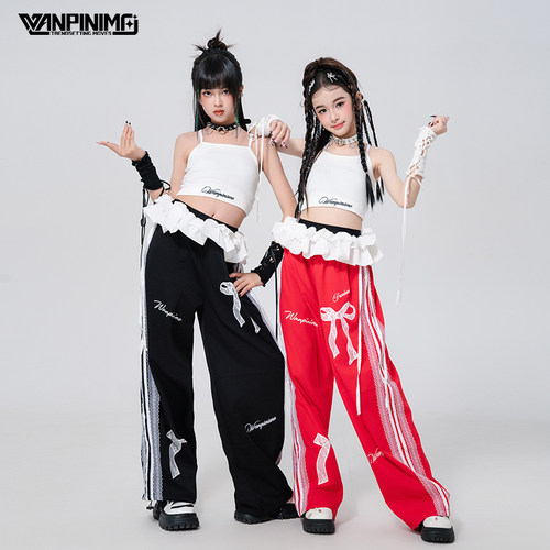 顽皮尼莫女童爵士舞演出服