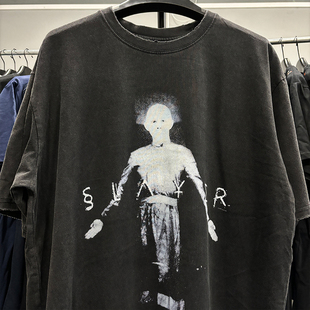 硬核朋克风T恤重磅圆领tee 超级杀手摇滚乐队SLAYER重金属80S短袖