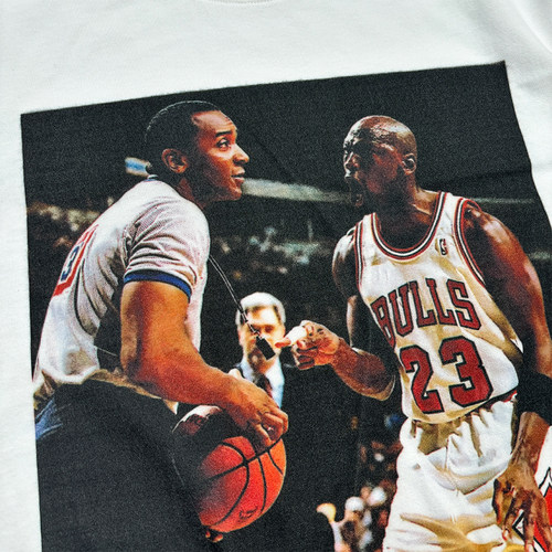 篮球短袖T恤经典classic 23号球员怀旧hippop宽松 欧美个性unisex